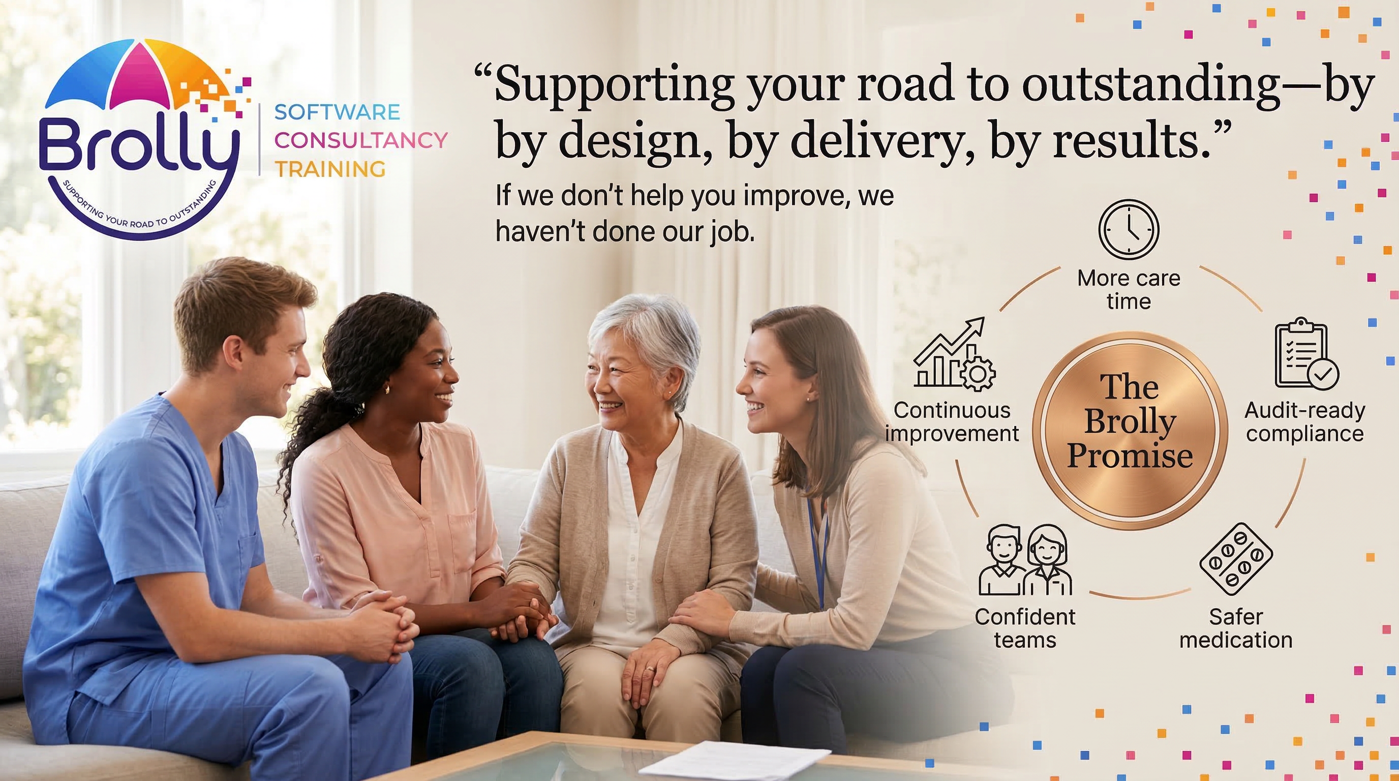 The Brolly Promise — supporting your road to outstanding